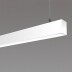 Lámpara colgante SERK, 70W, 208cm, TRIAC regulable, blanco, Blanco cálido, Regulable