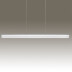 Lámpara colgante BAROUND SUSPEND, 70W, 200cm, Blanco frío