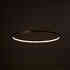 Luminaria colgante ELIX, 60W, negro, CCT Ajustable, Ø57+38cm, 3000-4000-6000K