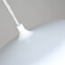 Lámpara colgante SATO, 15W, blanco, Blanco cálido