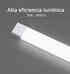 Luminaria Led de superficie SLUM LINE, 50W, 120cm, Blanco cálido