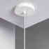 Lámpara colgante led PLUTO 12W regulable, blanco, Blanco frío, Regulable