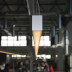 Lámpara colgante SERK, 40W, 120cm, TRIAC regulable, Blanco neutro, Regulable