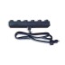 Cable SUVIK 6 entradas de 2 Pinx0,75mm, 150cm, IP65, negro