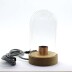 Farol decorativo LED BELL JAR 220, 8W, regulável, Branco quente 2700K, Regulable