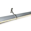 LOCKER KIT barra con luz Led de 110cm para armarios, Blanco cálido