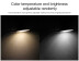 Luminária de jardim Led BOL, 7W, RGB+CCT, 70cm, RGB + Branco dual, Regulable