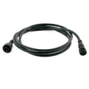 Cable extensión 2 Pinx0,75mm, 150cm, IP67, negro