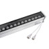 Proyector LED lineal, RGB-DMX512, 36W, DC24V, 1m, RGB