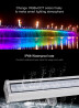 Proyector LED lineal 72W RGB+CCT, 220V, DMX512, RDM, 1m, RGB + Blanco dual, Regulable