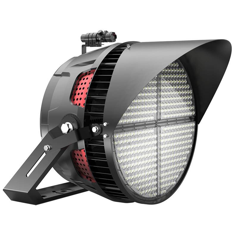 Foco LED SPORT 1000W, 20°, MeanWell 1-10V, Blanco frío, Regulable