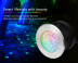 Foco empotrable FOKUA LED 9W, RGB+CCT, SYS-T1, RGB + Blanco dual, Regulable