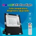 Proyector RGB+CCT Nichia Led, 30W, RF, RGB + Blanco dual, Regulable