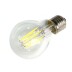 Bombilla LED E27 COB filamento 8W, Regulable, Blanco frío, Regulable
