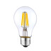 Lâmpada LED E27 COB filamento 8W, Branco quente 2700K