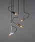 Lâmpada Led E27 COB filamento GOLD 4W, Ø45x110mm, regulável, Branco quente 2700K, Regulable