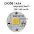 Bombilla LED GU10, 8W, 24º, SMD1A1A, 1200lm, CRI 98, regulable, Blanco frío, Regulable