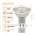 Lâmpada LED GU10, 8W, 24º, SMD1A1A, 1200lm, CRI 98, regulável, Branco quente 2700K, Regulable