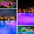 Lámpara LED PAR56 RGB para piscinas, G53, 45W, Acero Inox. Int., RGB, Regulable