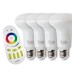 Bombilla E27 LED 9W, RGB+CW (2.4G) , RGB + Blanco frío, Regulable