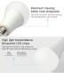 Lâmpada LED WiFi E27 Bulb 12W RGB+CCT, RGB + Branco dual, Regulable