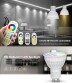 Bombilla LED WiFi GU10 Bulb 4W RGB+CCT, RGB + Blanco dual, Regulable