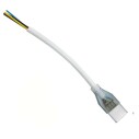Cable 1 conector tira led 220V-RGB, 8x18,5mm