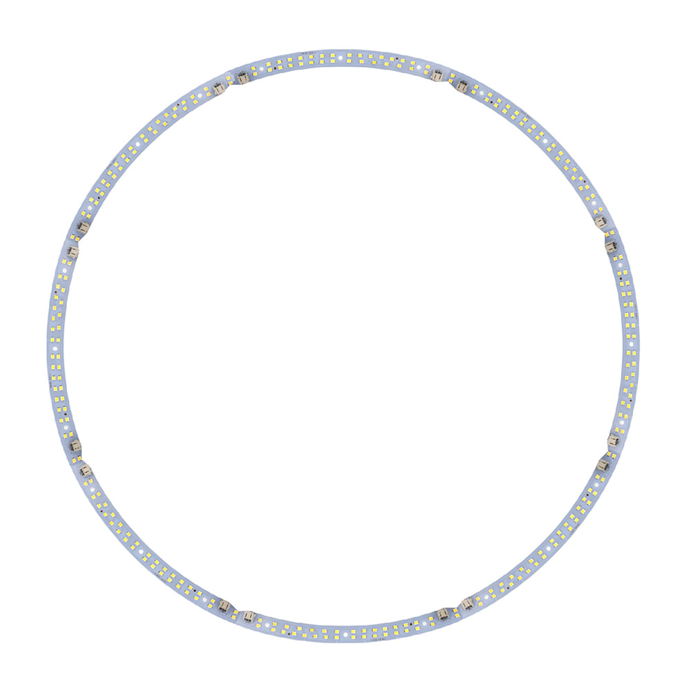 Tira LED rígida CC SMD2835, 75W, para lámpara circular Ø80cm - IP20, Blanco cálido