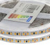 Fita LED Monocolor SMD2835, ChipLed Samsung, DC24V, 5m (168Led/m), 100W, CRI 90 - IP20, Branco quente 2700K