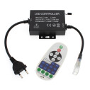 Controlador dimmer RF tira led 220V monocolor 1500W, IP65
