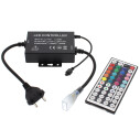 Controlador IR tira led 220V RGB 1500W, IP65
