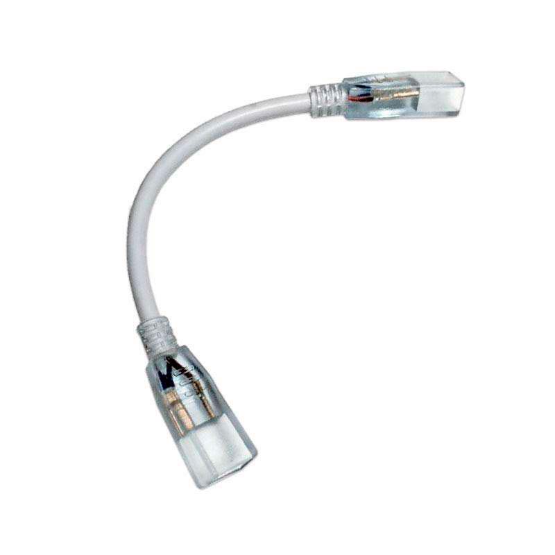 Cable unión intermedia tira led 220V SMD5050 / SMD5630 / SMD3014 - 8mm
