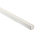 Carril PVC blanco para Led NEON 14x26mm, 1m