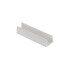 Clip PVC branco Led NEON 3cm, 9x18mm