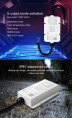 Controlador Waterproof RF, WiFI App, 5 en 1 (MONO, CCT, RGB, RGBW, RGB+CCT)