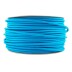 Cable textil redondo 2x0,75mm, 1m, azul