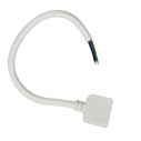 Cable redondo conexión hembra 6 Pin 11mm RGB+CCT, 15cm