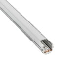 Perfil aluminio ROUND para tiras LED, 2 metros