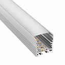 Perfil aluminio VART SUSPEND para tiras LED, 2 metros
