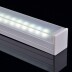 Perfil aluminio ALKAL SUSPEND para fitas LED, 1 metro