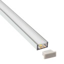 KIT - Perfil aluminio SENSA para tiras LED, 1 metro