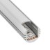 KIT - Perfil aluminio ROUND para tiras LED, 2 metros