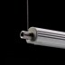 KIT - Perfil aluminio ROUND para fitas LED, 2 metros