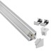 KIT - Perfil aluminio VENCO para fitas LED, 2 metros
