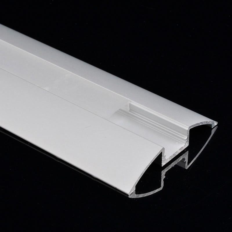 KIT - Perfil aluminio LEK para tiras LED, 2 metros - LEDBOX