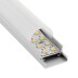 KIT - Perfil aluminio STUV para tiras LED, 2 metros