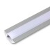 KIT - Perfil aluminio SINGE para tiras LED, 1 metro