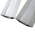 KIT - Perfil aluminio SINGE para tiras LED, 2 metros
