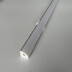 KIT - Perfil aluminio KORK-mini para fitas LED, 1 metro