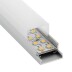 Perfil aluminio ALKAL para tiras LED, 1 metro